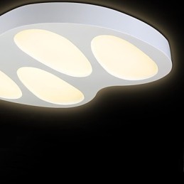 Lámpara empotrada moderna contemporánea sin luz polar con mando a distancia