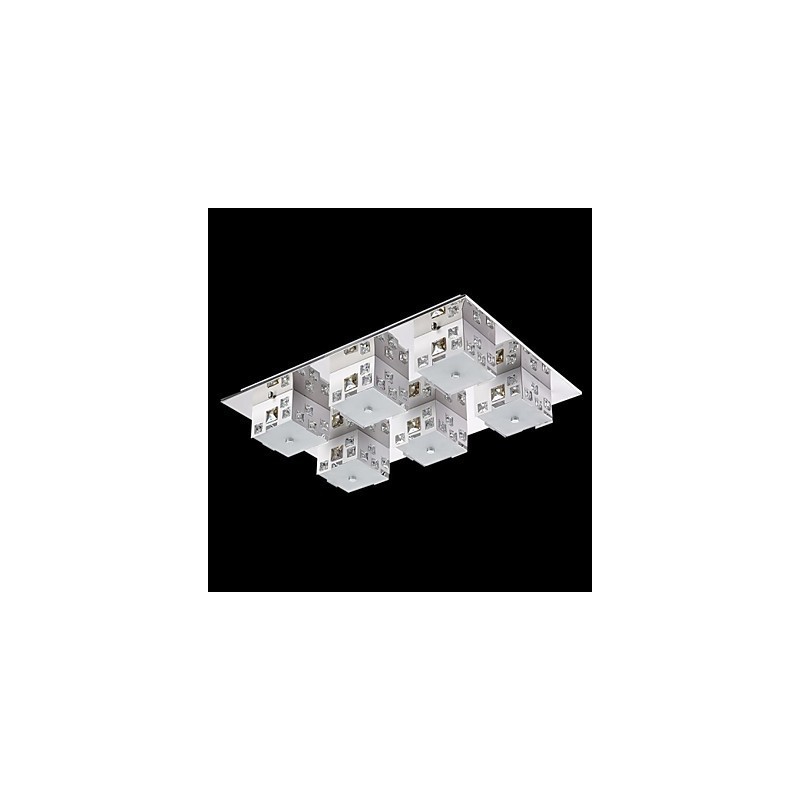 Lámpara de techo 6 luces moderna sencilla artística