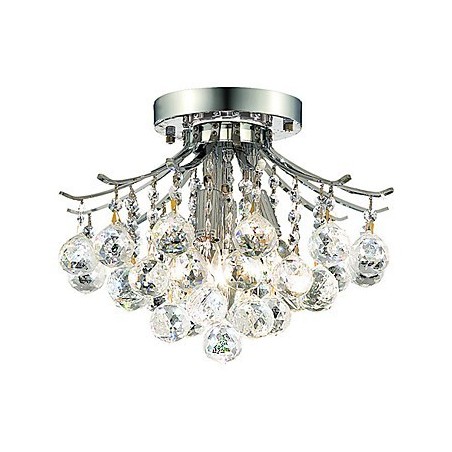 Lámparas empotradas modernas de 3 luces con cuentas de cristal Lámparas empotradas modernas de 3 luces con cuentas de cristal