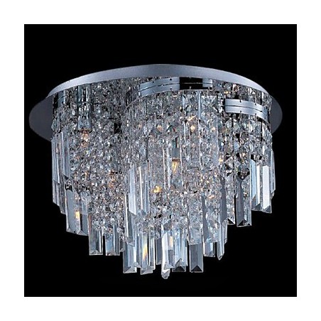 Lámpara semiempotrada con 10 luces