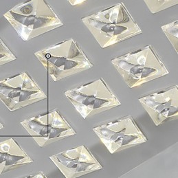 Lámpara de techo moderna contemporánea de metal