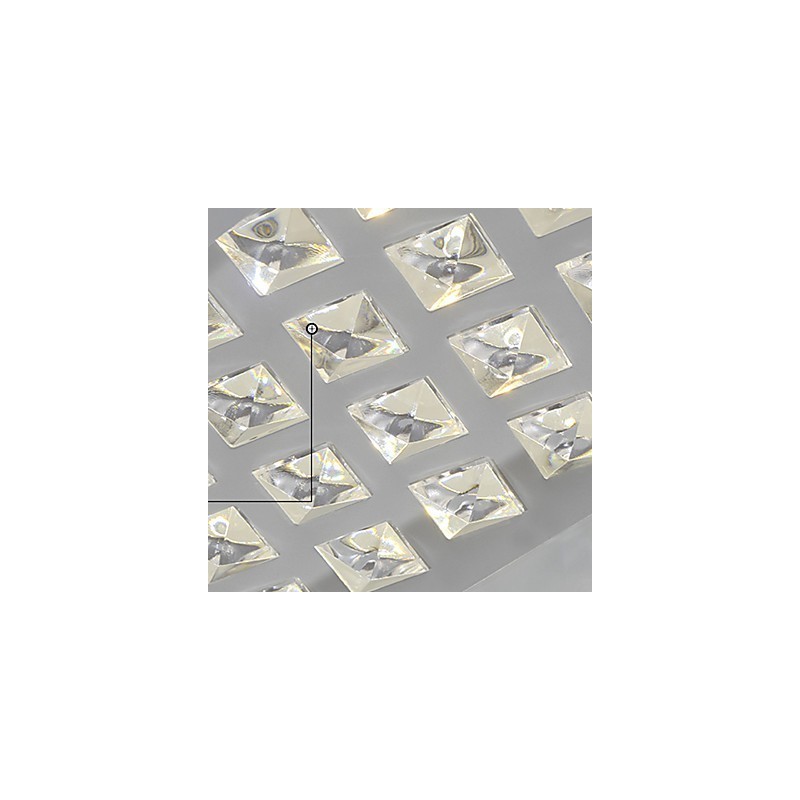 Lámpara de techo moderna contemporánea de metal