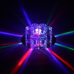 Lámpara de techo de cristal contemporánea moderna