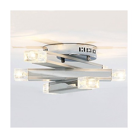 Lámpara de techo moderna con 6 luces y diseño elegante