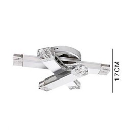 Lámpara de techo moderna con 6 luces y diseño elegante