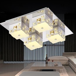 Lámpara de techo 4 luces moderna sencilla artística