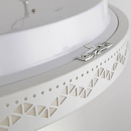 Lámpara de techo empotrada de cristal, moderna y contemporánea, de metal, de 90 a 265 V.