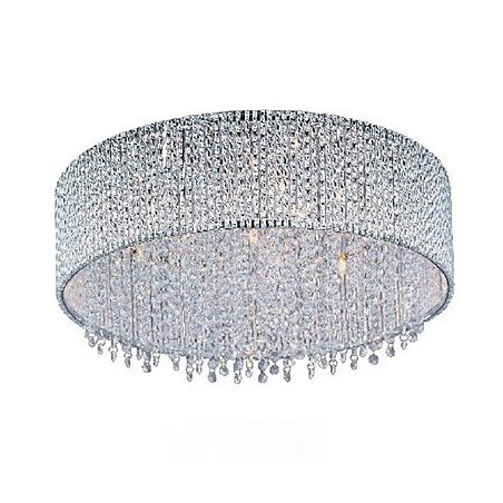 Lámpara de techo de cristal con 10 luces Lámpara de techo de cristal con 10 luces