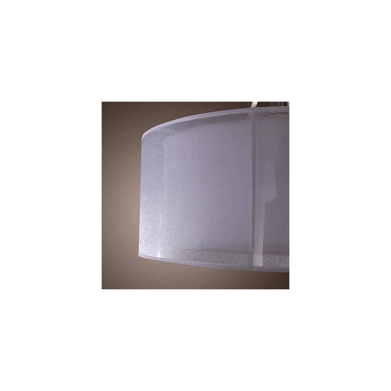 Lámpara empotrada moderna de acrílico con diseño cilíndrico de 3 luces