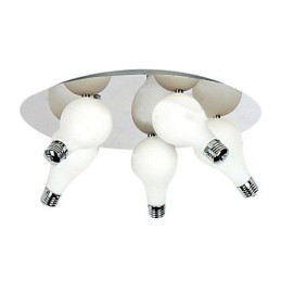 Lámpara de techo moderna con 5 luces redondas (base G4)