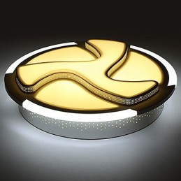 Lámpara de techo moderna contemporánea de metal