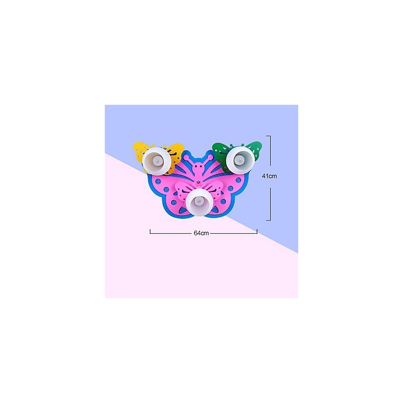 Lámpara de techo moderna contemporánea de madera y bambú