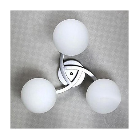 Lámpara de techo 3 luces moderna sencilla artística Lámpara de techo 3 luces moderna sencilla artística