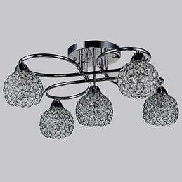 Lámparas de techo 5 luces simples modernas artísticas