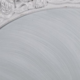 Lámpara de techo blanca de resina tallada en vidrio, estilo clásico europeo