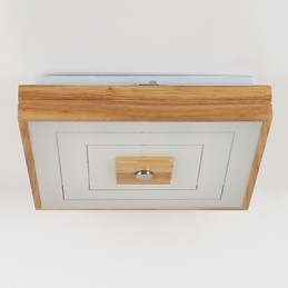 Cuadro moderno contemporáneo de estilo mini, de madera y bambú, montaje empotrado