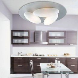 Lámpara de techo moderna de 3 luces (base G9)