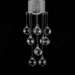 Lámpara empotrada de cristal moderna