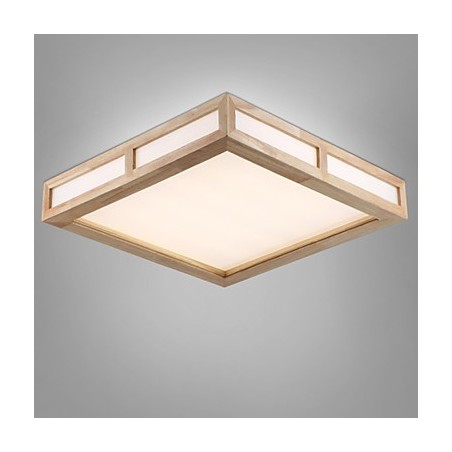 Lámpara empotrada estilo mini moderna contemporánea de madera y bambú Lámpara empotrada estilo mini moderna contemporánea de madera y bambú