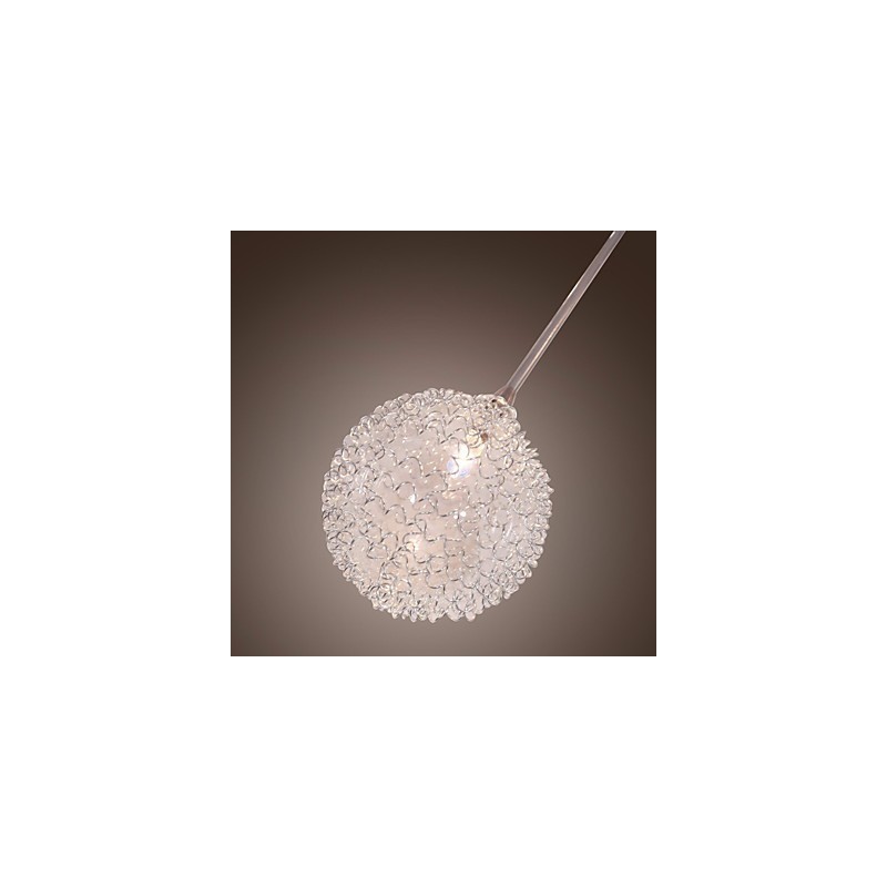 Lámpara empotrada de hierro G4 de 12 luces con pantallas de aluminio