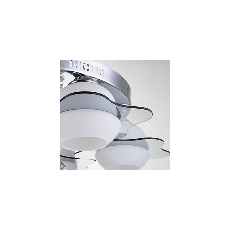 Lámpara de techo moderna empotrada de 3 luces de metal contemporáneo