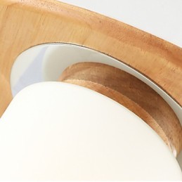 Lámparas de techo modernas de madera originales de alto brillo estilo rústico