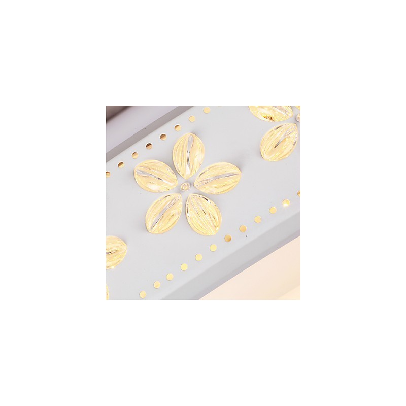 Lámpara de techo moderna contemporánea de cristal y metal.