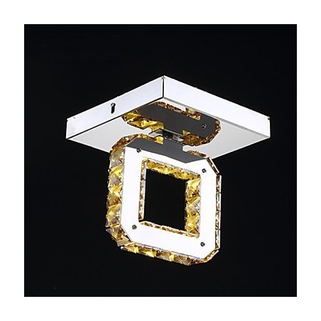 Lámpara de techo moderna contemporánea de cristal y metal Lámpara de techo moderna contemporánea de cristal y metal