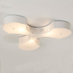 Lámparas de techo modernas de estilo europeo simple de Bidesen, lámparas de techo de trébol grandes