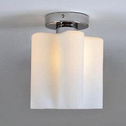 Faros y linternas Nubes de vidrio Absorben la luz de la cúpula Lámpara colgante