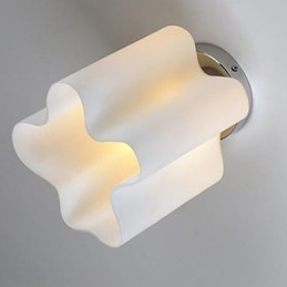 Faros y linternas Nubes de vidrio Absorben la luz de la cúpula Lámpara colgante