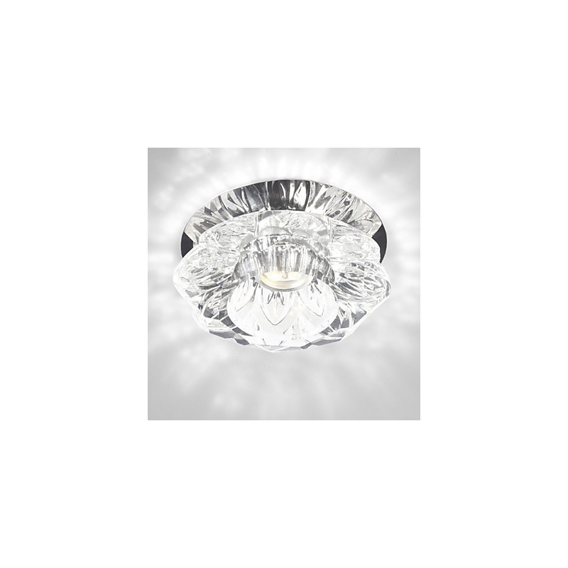 Lámparas de techo de cristal pequeñas modernas, iluminación de lámpara simple garantizada