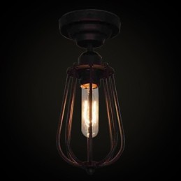 Lámparas de techo 1 luz retro elegante artística MS 86263