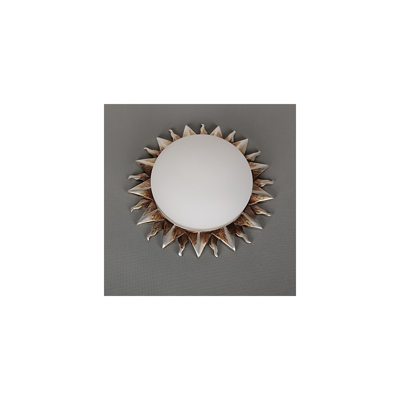 26*8CM Arte de dibujos animados contemporáneo y contraído Girasoles absorben la luz de la cúpula