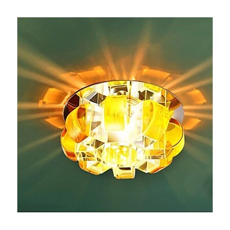 Lámpara de cristal SMD de 12 x 4,5 cm con tubo creativo, foco de luz de cúpula absorbente Lámpara de cristal SMD de 12 x 4,5 cm con tubo creativo, foco de luz de cúpula absorbente