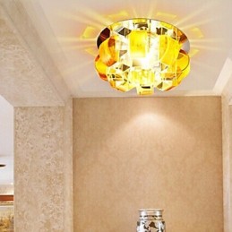 Lámpara de cristal SMD de 12 x 4,5 cm con tubo creativo, foco de luz de cúpula absorbente