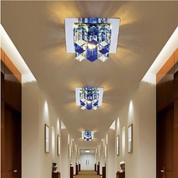 Lámpara de cristal SMD de 12 x 4,5 cm con tubo creativo, foco de luz de cúpula absorbente