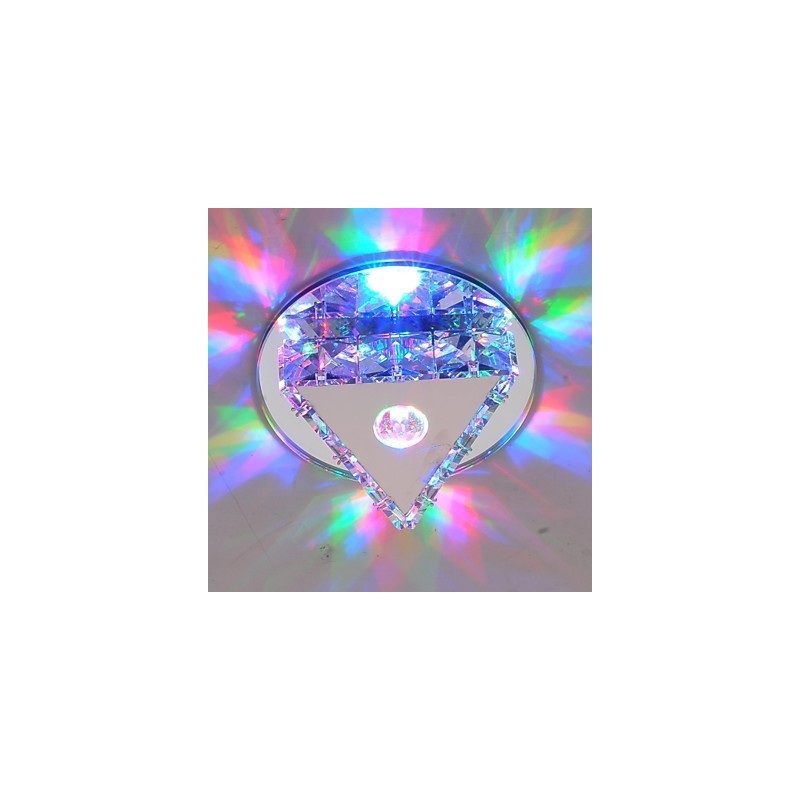 Lámpara de techo de cristal estilo mini para niños