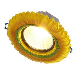 Lámpara de techo europea de 1 vatio, diámetro del orificio de la lámpara: 6,7 cm, estilo retro mediterráneo.
