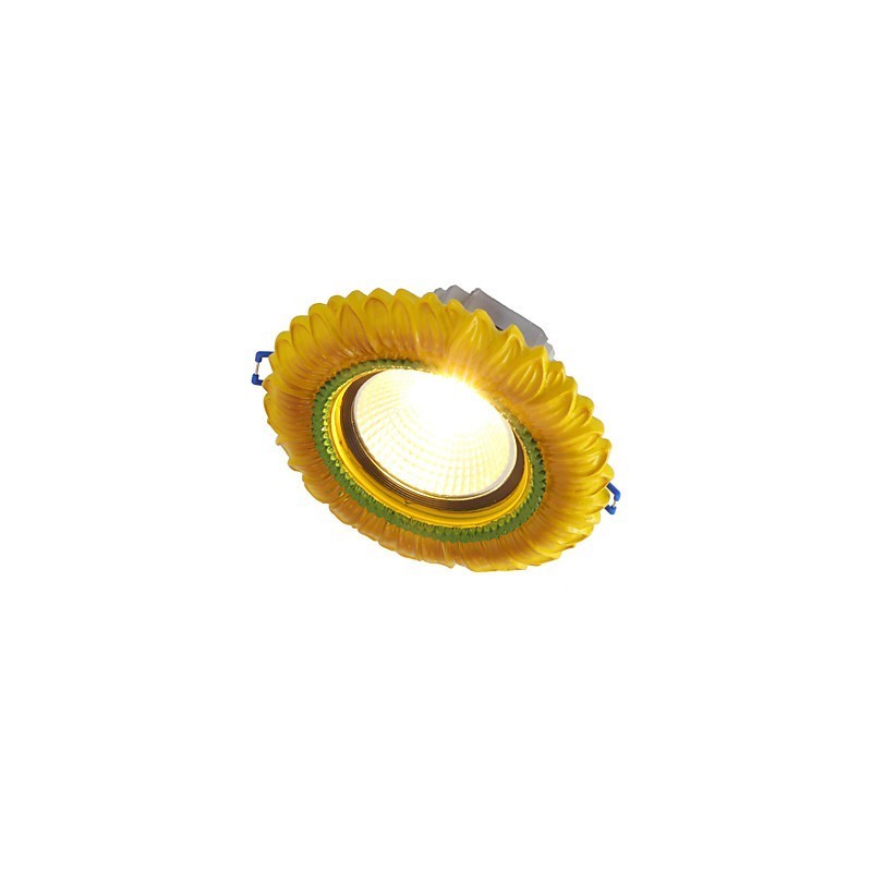Lámpara de techo europea de 1 vatio, diámetro del orificio de la lámpara: 6,7 cm, estilo retro mediterráneo.
