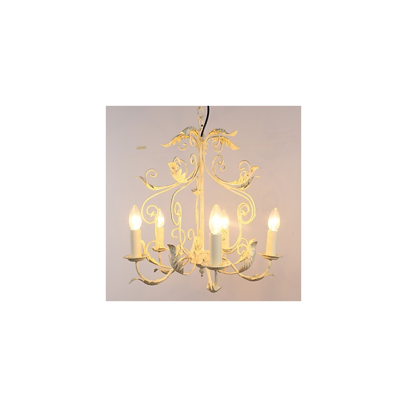 Lámpara colgante de estilo europeo con diseño de jardín moderno y sencillo.