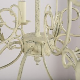 Lámpara colgante de estilo europeo con diseño de jardín moderno y sencillo.