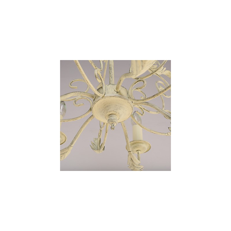 Lámpara colgante de estilo europeo con diseño de jardín moderno y sencillo.