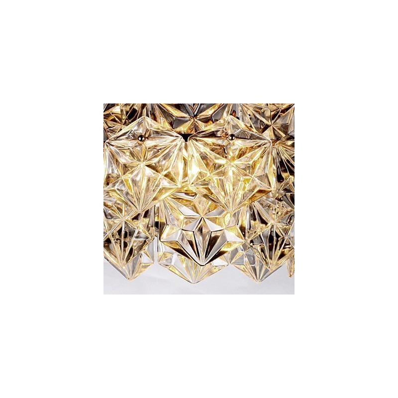 Lámpara colgante de cristal moderna contemporánea Otros cristales Lámpara colgante de cristal Montaje empotrado