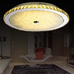 Lámpara de techo moderna y contemporánea de cristal y metal