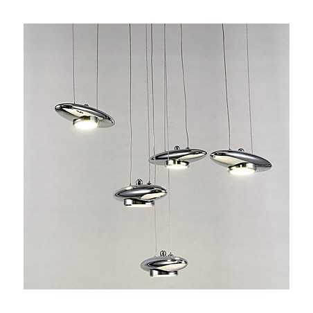 Lámpara empotrada de metal, moderna, contemporánea, tradicional, clásica, de 4 W Lámpara empotrada de metal, moderna, contemporánea, tradicional, clásica, de 4 W