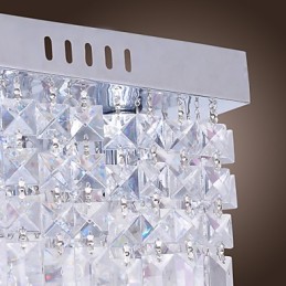 Lámpara de techo moderna de cristal contemporáneo estilo mini