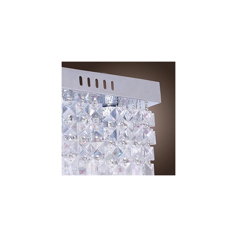 Lámpara de techo moderna de cristal contemporáneo estilo mini