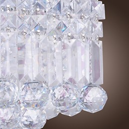 Lámpara de techo moderna de cristal contemporáneo estilo mini