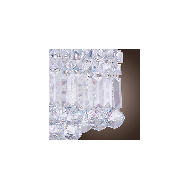 Lámpara de techo moderna de cristal contemporáneo estilo mini